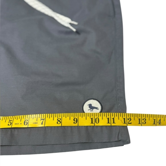 Modern Amusement Trunks Men Medium Slate Grey Green Solid Casual Pacsun - Picture 10 of 12